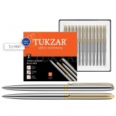 Ручка шариковая автоматическая TUKZAR «TWIST», 0,7 мм, стержень синий