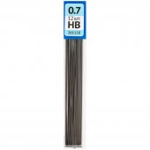 Грифель для механических карандашей OfficeSpace, HB, 0,7 мм, 12 шт.