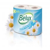 Туалетная бумага BELUX «Aroma», 2-х слойная, 8 шт., белая, с ароматом ромашка