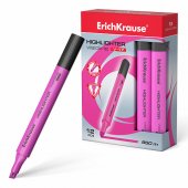 Текстмаркер ErichKrause Visioline V-17  Neon, линия 0,6-4,5мм, цвет чернил розовый Текстмаркер ErichKrause Visioline V-17  Neon, линия 0,6-4,5мм, цвет чернил розовый