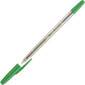 Ручка шариковая Attache «Corvet», 0,7 мм, стержень зеленый