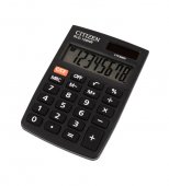 Калькулятор карманный CITIZEN SLD-100NR, 8 разрядов, серый