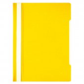 Папка-скоросшиватель Бюрократ, А4, 160 мкм, желтая