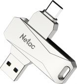 Флэш-накопитель 32GB USB 3.2 + TypeC FlashDrive Netac US18