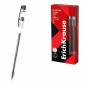 Ручка гелевая ErichKrause G-Point Stick Classic 0.38, цвет чернил черный