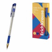 Ручка шариковая ErichKrause ULTRA-30 Gold Stick&Grip Classic 0.7, Super Glide Technology, цвет чернил синий 
