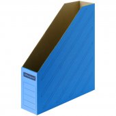 Накопитель-лоток архивный OfficeSpace, микрогофрокартон, 75 мм, синий