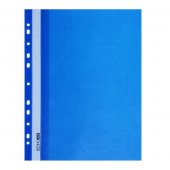 Папка-скоросшиватель Economix, А4, 160 мкм, с перфорацией, ПП, синяя