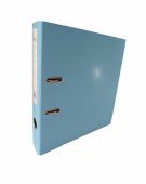 Папка-регистратор А4 50мм голубая COLORBOX с металлической окантовкой, ПВХ, ЭКО  (разобранная)