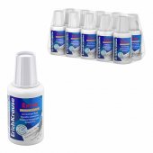 Корректирующая жидкость с кисточкой ErichKrause Extra, 20г Корректирующая жидкость с кисточкой ErichKrause Extra, 20г