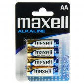 Батарейка Maxell Алкалайн, AAA LR03, блистер 4 шт.