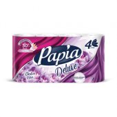 Туалетная бумага PAPIA DELUXE аромат Dolce Vita 4сл, спайка 8рул*16,5м  100% целлюлоз