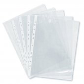 Папка-конверт с перфорацией 1 штука с кнопкой БОЛЬШОЙ ВМЕСТИМОСТИ до 250 л., ПВХ 180 мкм, BRAUBERG