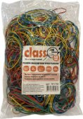 Резинка канцелярская универсальная CLASS, 300г, d=60мм, 1.7мм, 70% каучук, ассорти