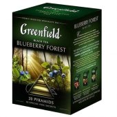 Чай черный Greenfield "Blueberry Forest", 20 пакетиков