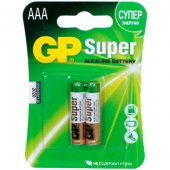 Батарейка LR03 GP «Super», тип AAA (1шт.)