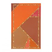 Ежедневник недатированный Канц-Эксмо «Графика. Шелковая палитра», А5, 128 листов, матовая ламинация