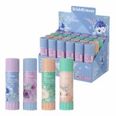 Клей-карандаш ErichKrause EasyStick Pastel Bloom, 19г, ассорти