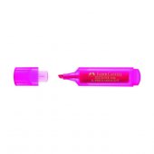 Текстовыделитель «1546», скошенный наконечник 5 мм, флуоресцентный розовый