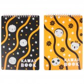 Блокнот «Каваи», А5, 40 л., твердая обложка, клетка, на гребне Блокнот «Каваи», А5, 40 л., твердая обложка, клетка, на гребне