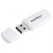 Флеш-диск 4 GB SMARTBUY Scout, USB 2.0, белый Флеш-диск 4 GB SMARTBUY Scout, USB 2.0, белый
