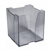 Подставка для бумажного блока Юниопт «Статус», 90 × 90 мм, тонированный, серый