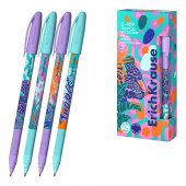 Ручка шариковая ErichKrause U-109 Stick&Grip Tropical 1.0, Ultra Glide Technology, цвет чернил синий