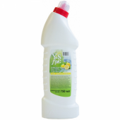 Чистящее средство Yesли с активным хлором «Лимонная свежесть», для сантехники, 750 мл.