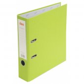 Папка-регистратор А4 75мм ПВХ светло-зеленая с метал. уголком  Class (разборная)