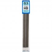 Грифель для механических карандашей OfficeSpace, HB, 0,5 мм, 12 шт.