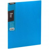Папка с боковым зажимом Berlingo «Color Zone», 17 мм, 600 мкм, синяя