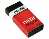 Ластик «Nata Negra», 50 × 23 × 10 мм, черный, в картонном дисплее