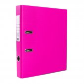 Папка-регистратор А4 ПВХ Эко, 50мм, светло-розовый