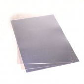 Лицевая обложка для переплета OfficeSpace «PVC» А4, комплект 100 шт., пластик, 150 мкм, тонированная дымчатая