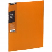 Папка с боковым зажимом Berlingo «Color Zone», 17 мм, 600 мкм, оранжевая