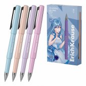 Ручка шариковая ErichKrause Severe Stick Manga 0.7, Super Glide Technology, цвет чернил синий