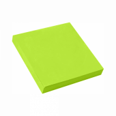 Клейкая бумага для заметок Sticky notes 76x76 мм, 100 листов, зелёная