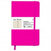 Блокнот Канц-Эксмо «Joy Book», А6, 96 листов, искусственная кожа, лиловый