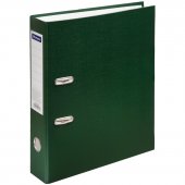 Папка-регистратор OfficeSpace, 70 мм, бумвинил, зеленая