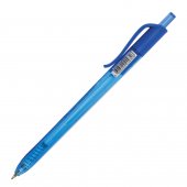 Ручка шариковая масляная автоматическая BRAUBERG "Extra Glide R Tone", СИНЯЯ, узел 0,7мм, линия письма 0,35 мм