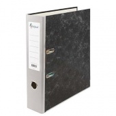 Папка-регистратор Forpus, с мраморным покрытием, 70 мм, серый корешок