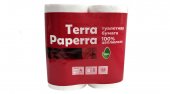 Туалетная бумага TERRA PAPERRA трехслойная (упак. по 4 рул)