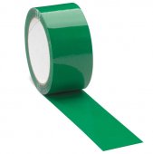 Лента клейкая (скотч) цветная 48 мм*66м*43мкм зеленый