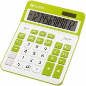 Калькулятор 12р Eleven CDC-120-WH/GN белый/салатовый