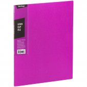 Папка с боковым зажимом Berlingo «Color Zone», 17 мм, 600 мкм, розовая