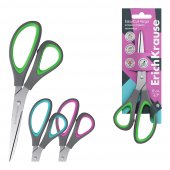 Ножницы для левшей ErichKrause EasyCut+ Ergo, 17 см, ассорти