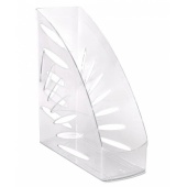 Лоток вертикальный для бумаг СТАММ «Тропик», прозрачный Лоток вертикальный для бумаг СТАММ «Тропик», прозрачный