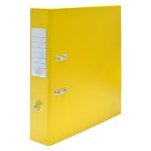 Папка-регистратор Attache Economy «PLUS», А4, с покрытием из ПВХ, 75 мм, желтая