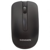 Мышь беспроводная SONNEN M-3032, USB, 1200 dpi, 2 кнопки + 1 колесо-кнопка, оптическая, черная Мышь беспроводная SONNEN M-3032, USB, 1200 dpi, 2 кнопки + 1 колесо-кнопка, оптическая, черная