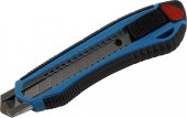Нож строительный Smartbuy Tools, 18 мм, прорезиненный корпус, металлические направляющие